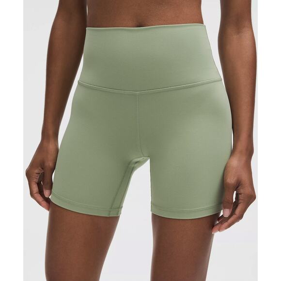 Lululemon Align High Rise Shorts 6” Desert Green Women’s Size 4 - Picture 1 of 6